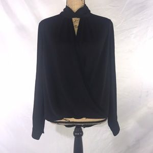 Soho Keyhole High Neck Blouse
